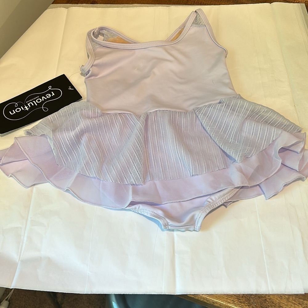 Revolution Dancewear Lavender Skirted Leotard NWT size Toddler - Picture 2 of 4